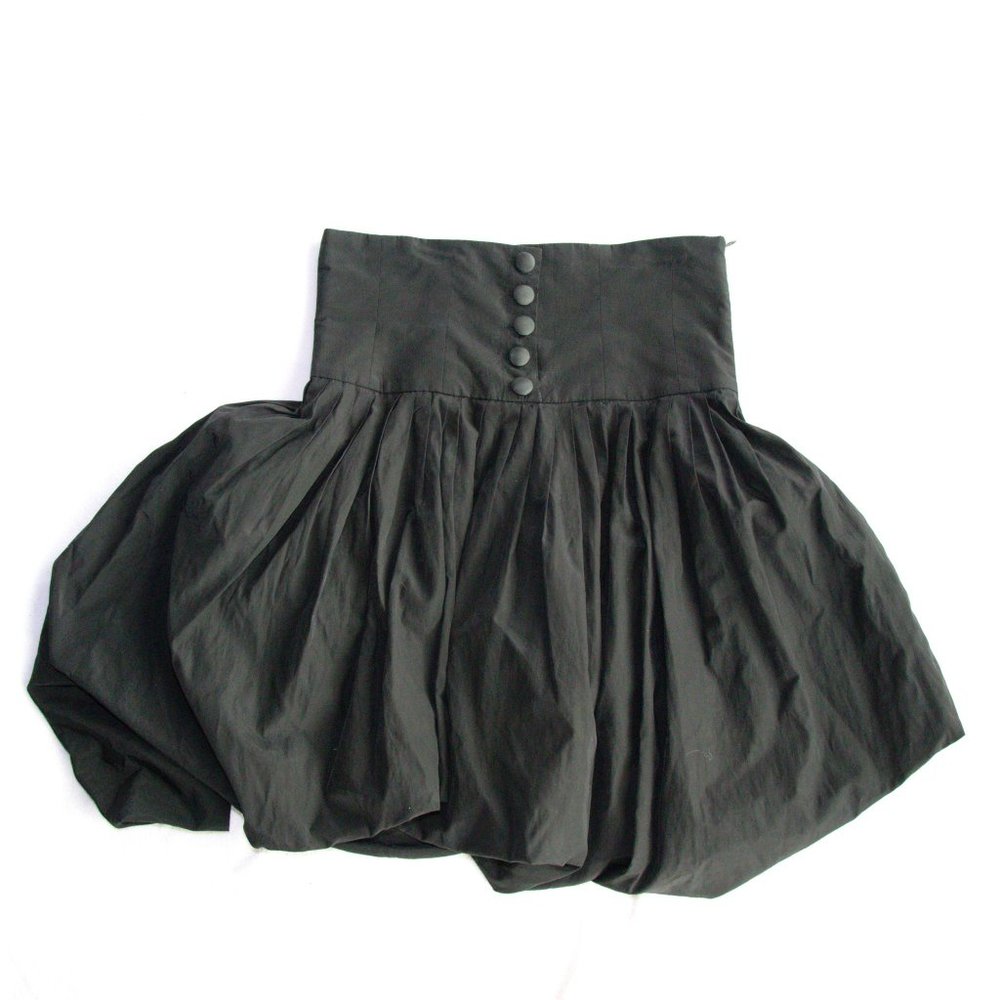 High Waisted Bubble Skirt